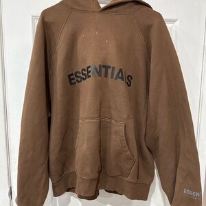 Essentials Chocolate Brown Hoodie